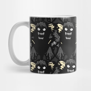 SCARY SHADOW MONSTER PATTERN Mug